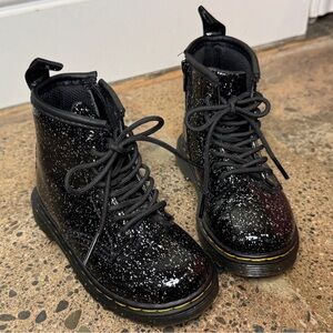 Dr. Martens Toddler 1460 Glitter Lace Up Boots